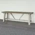 Purbeck Dining Bench 140cm - Truffle, Reclaimed Pine