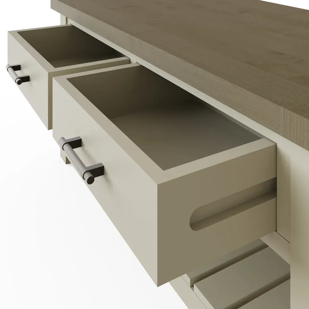 Purbeck Storage Coffee Table - Truffle, Reclaimed Pine