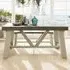 Purbeck Truffle Dining Table - Cream, Reclaimed Pine