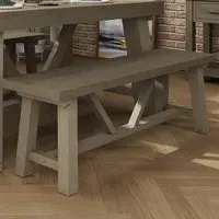 Saltash 140cm Dining Bench - Brown, Reclaimed Pine