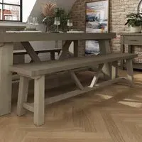 Saltash 180cm Dining Bench - Brown, Reclaimed Pine