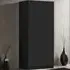 Stora 2 Door Wardrobe with Soft Close - Black