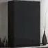 Stora 3 Door Wardrobe - Black Gloss