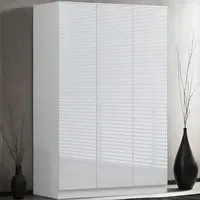 Stora 3 Door Wardrobe - White