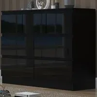 Stora Merchant 7 Drawer Chest of Drawers - Black