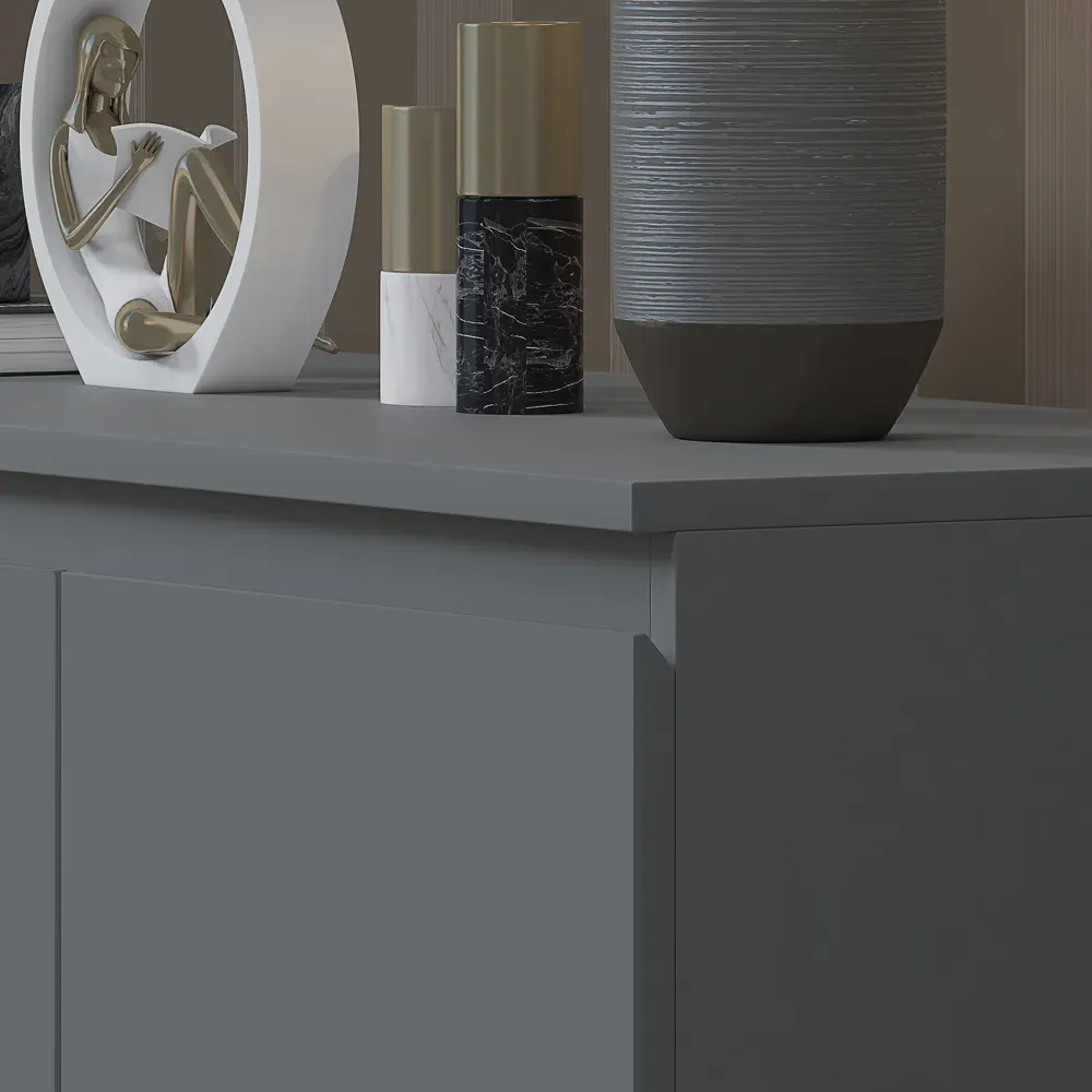 Stora Merchant 7 Drawer Chest of Drawers - Grey