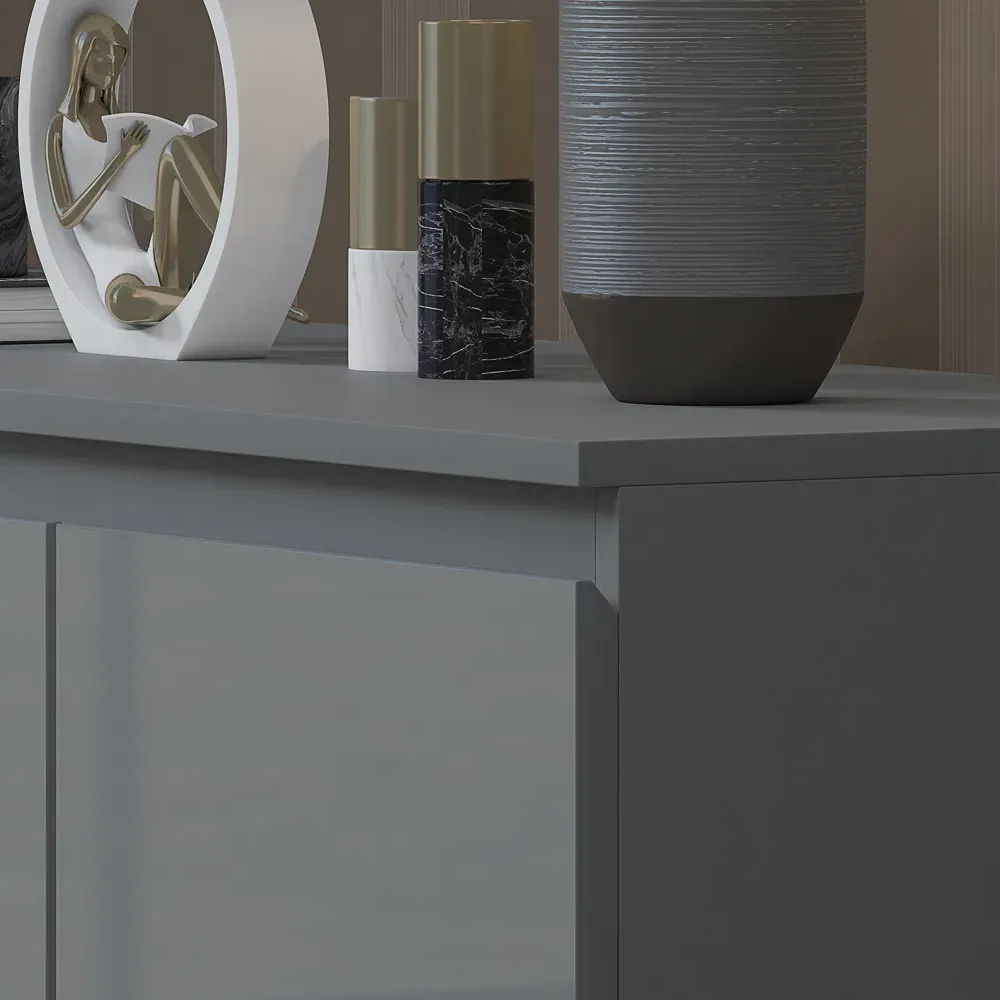 Stora Merchant 7 Drawer Chest of Drawers - Grey