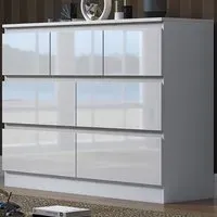 Stora Merchant 7 Drawer Chest of Drawers - White