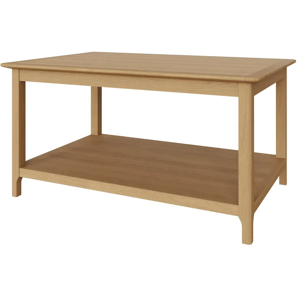 Taberno Coffee Table with Storage - Brown, Oak