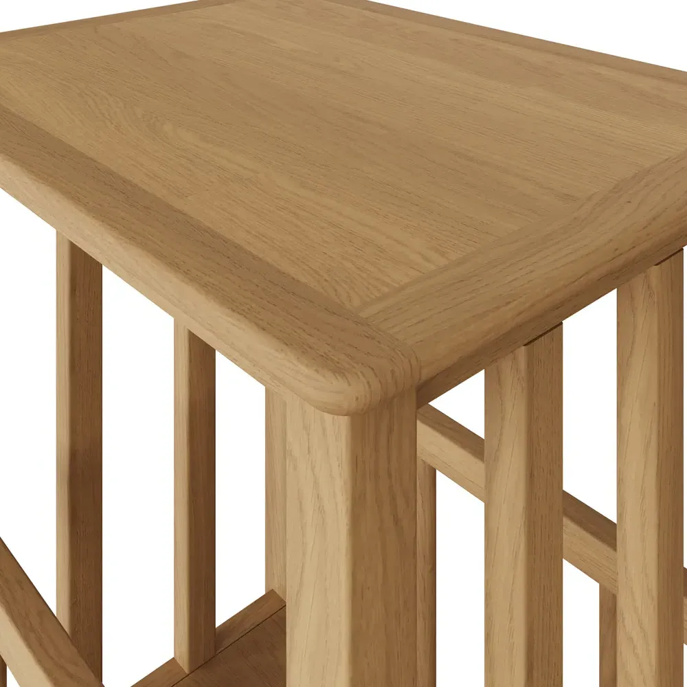 Taberno Magazine Table - Brown, Oak