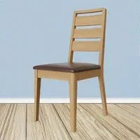 Taberno Set of 2 Dining Chairs - Brown, Oak