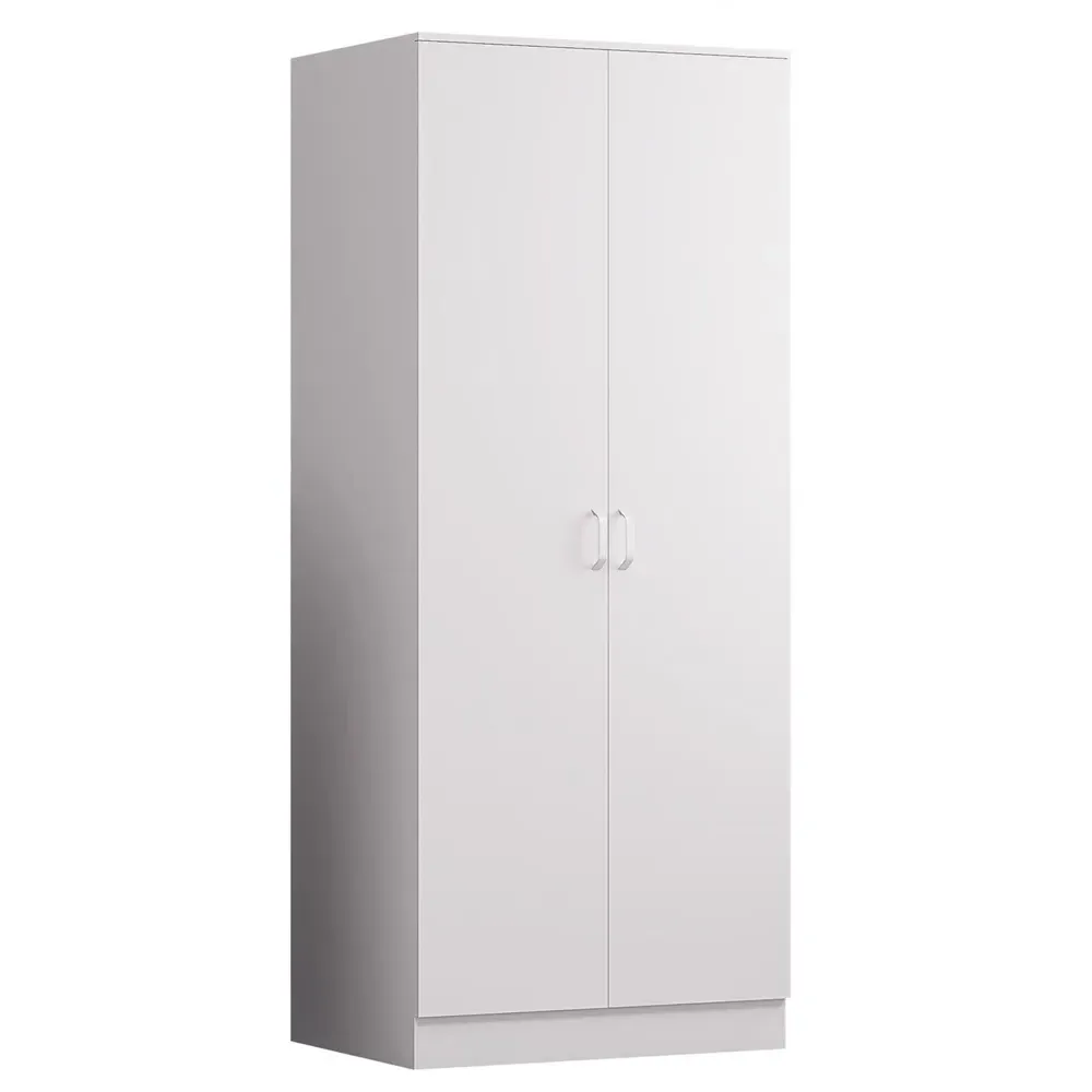 Tunis 2 Door Wardrobe - White