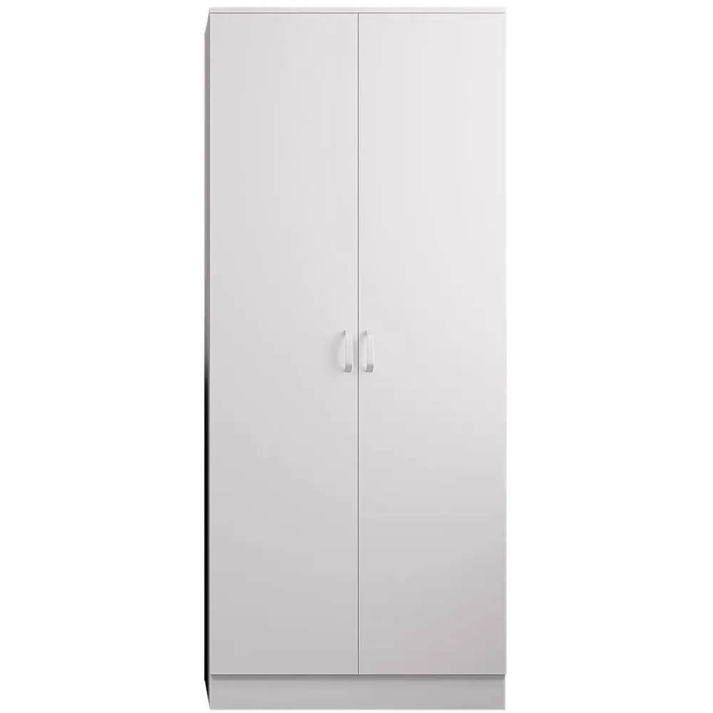 Tunis 2 Door Wardrobe - White
