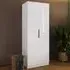 Veloce 2 Door Wardrobe - White Gloss