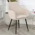 Muse Accent Chair - Cream, Boucle