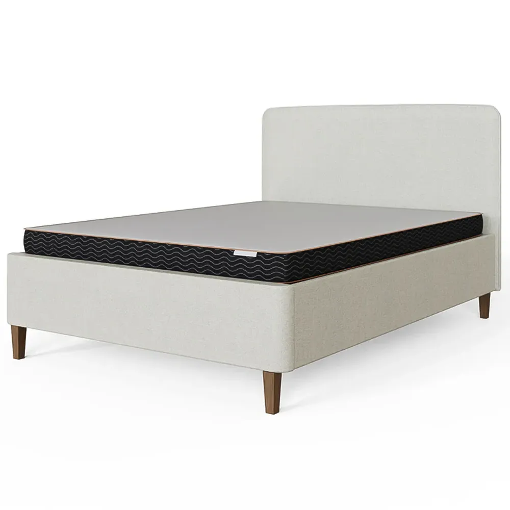 Addison King Size Ottoman Bed Frame with Storage - Grey