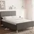 Ashbourne King Size Ottoman Bed with Storage - Dark Grey