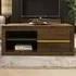 Astley 2 Drawer Coffee Table with Storage - Brown, Knotty Oak