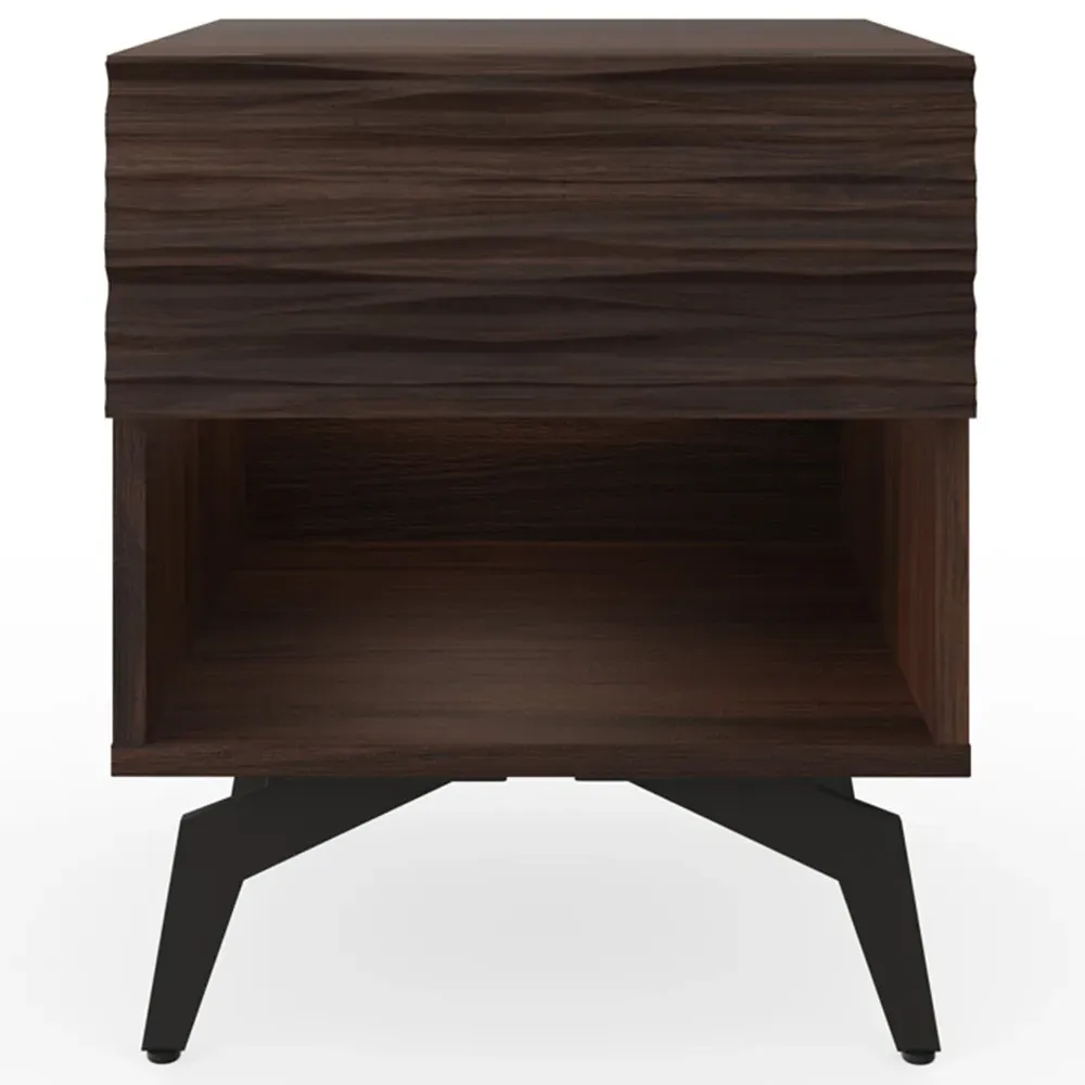 Bantham Lamp Table - Brown, Dark Walnut