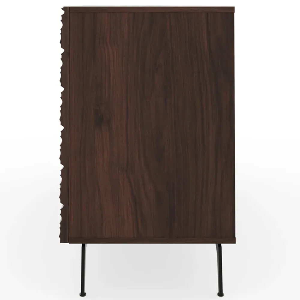 Bantham Large Sideboard - Brown, Dark Walnut