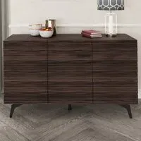 Bantham Large Sideboard - Brown, Dark Walnut