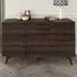 Bantham Large Sideboard - Brown, Dark Walnut