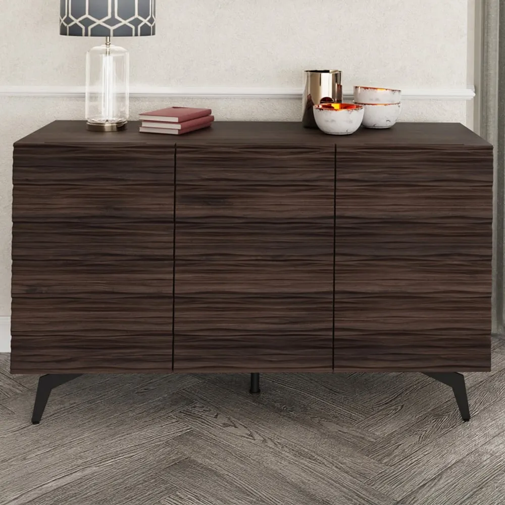 Bantham Large Sideboard - Brown, Dark Walnut image