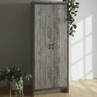 Boston 2 Door Wardrobe - Grey