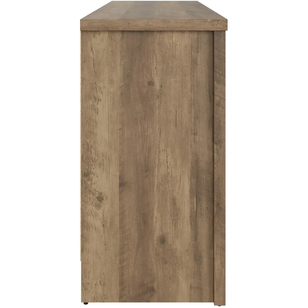 Boston 6 Drawer Chest of Drawers - Brown, Knotty Oak