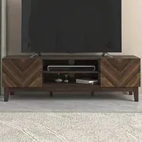 Camborne 2 Drawer TV Unit - Royal Walnut