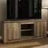Canyon 2 Door 2 Shelf TV Unit - Oak