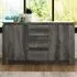 Canyon 2 Door 3 Drawer Sideboard - Charcoal Grey
