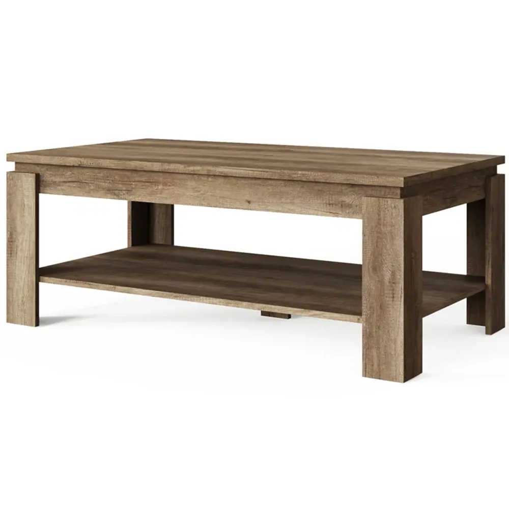 Canyon Coffee Table - Grey, Oak