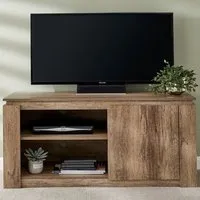 Canyon Single Door 2 Shelf Compact TV Unit - Grey