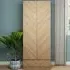 Catania 2 Door Wardrobe with Drawer - Euro Oak