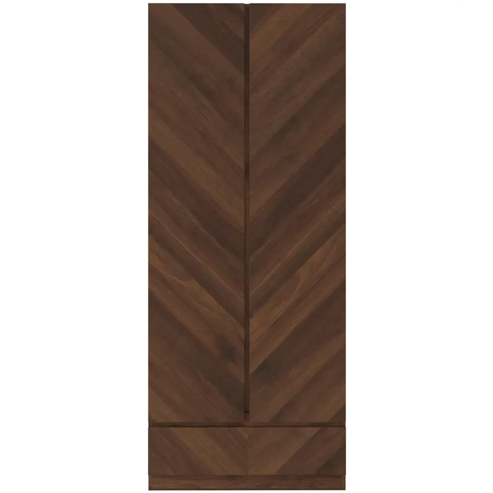 Catania 3 Piece Bedroom Furniture Set - Royal Walnut