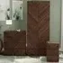 Catania 3 Piece Bedroom Furniture Set - Royal Walnut