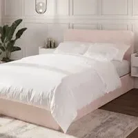 Chiswick King Size Ottoman Bed with Storage - Pink