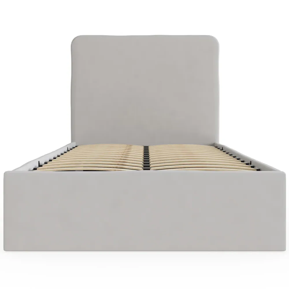 Chiswick Single Ottoman Bed with Pocket Sprung Mattress - Grey