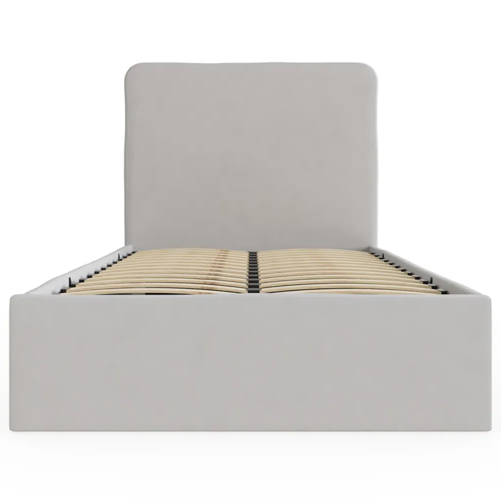 Chiswick Single Ottoman Bed with Storage - Grey