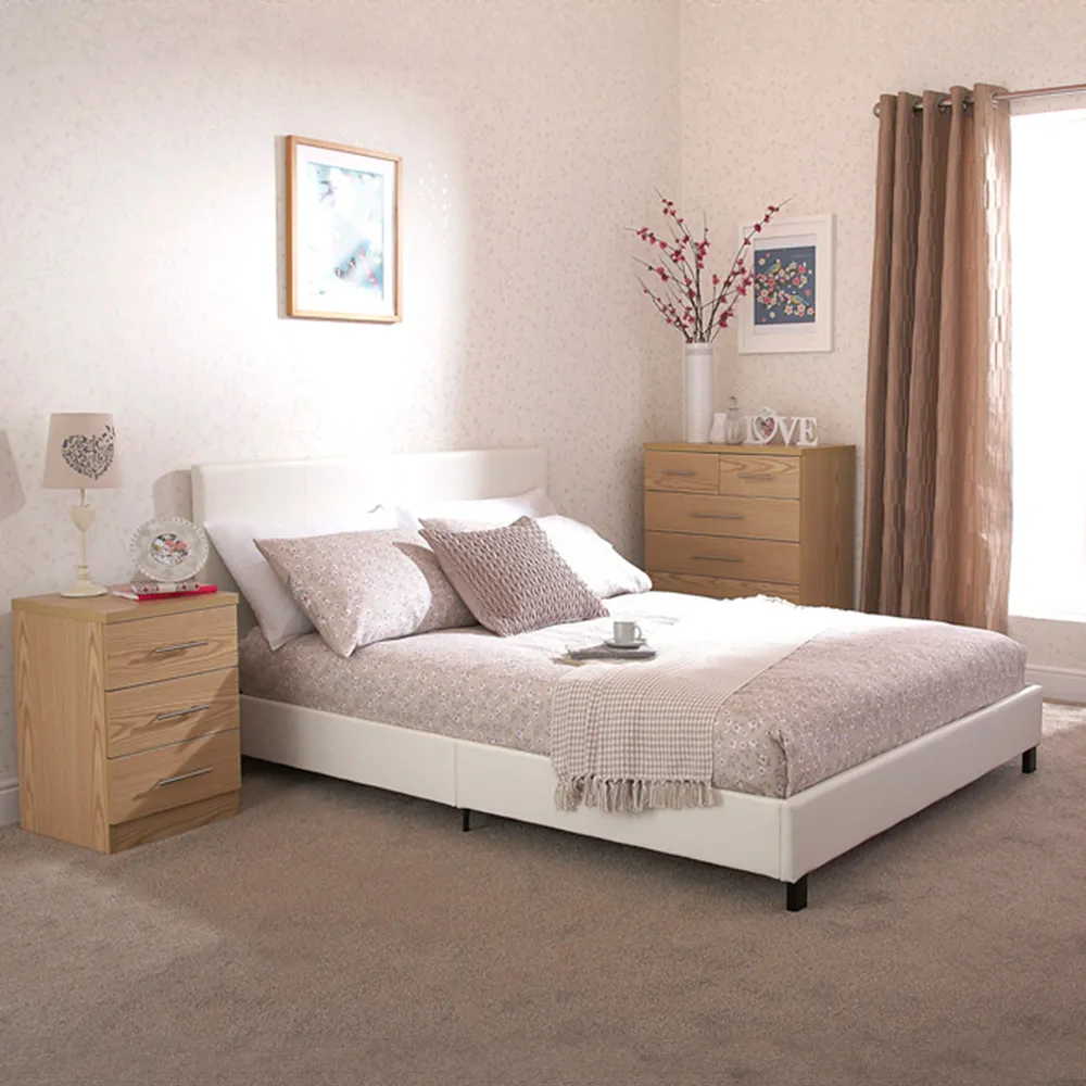 Double Bed In A Box - White