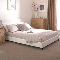 Double Bed In A Box - White