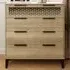 Ezra 4 Drawer Chest of Drawers - Brown, Oak