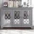 Honiton 3 Door Sideboard - Grey