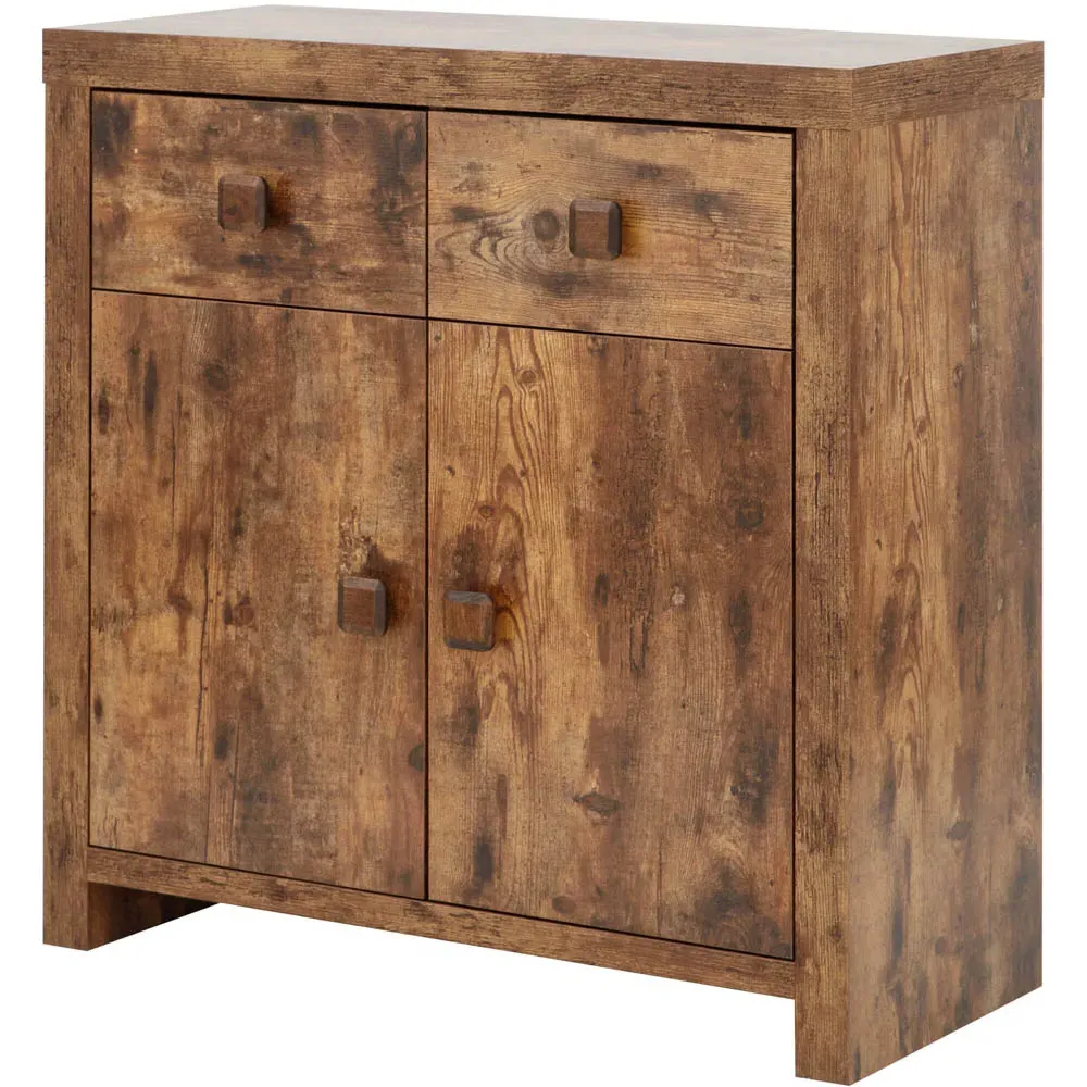 Jakarta 2 Door 2 Drawer Compact Sideboard - Mango Yellow