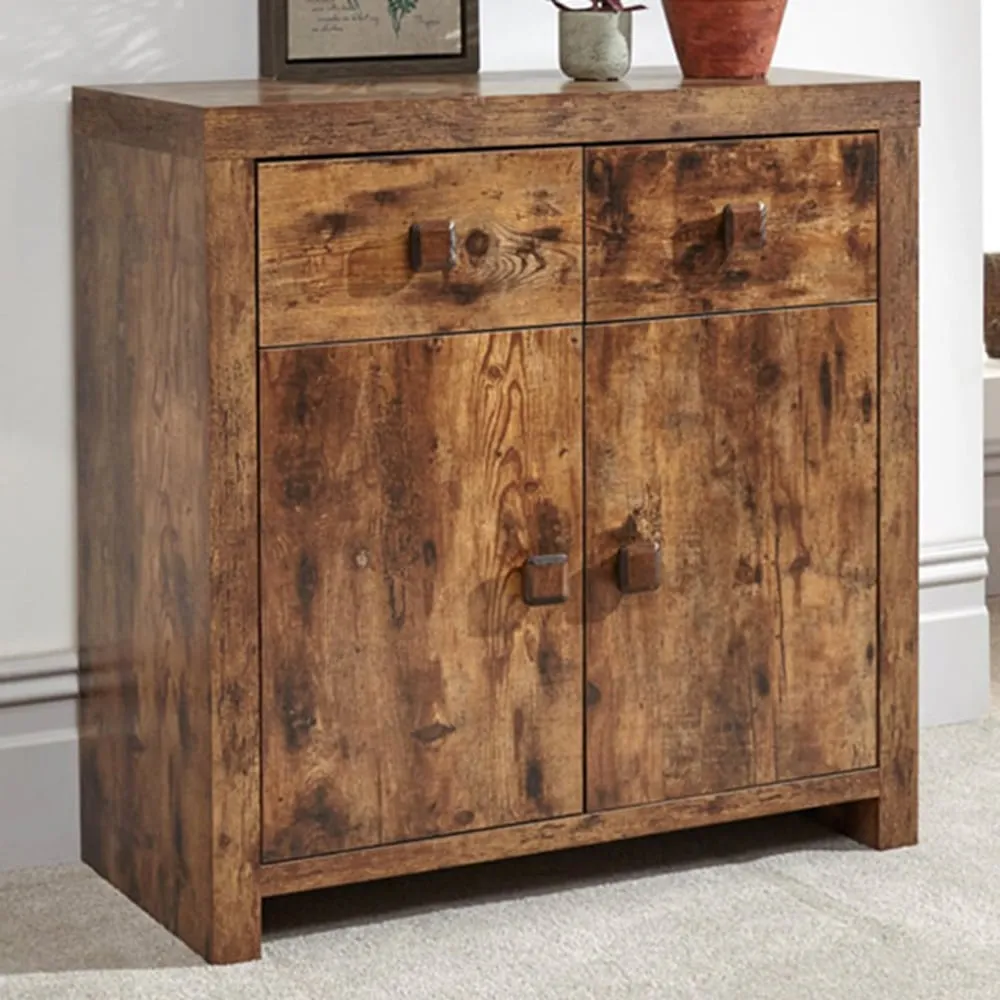 Jakarta 2 Door 2 Drawer Compact Sideboard - Mango Yellow