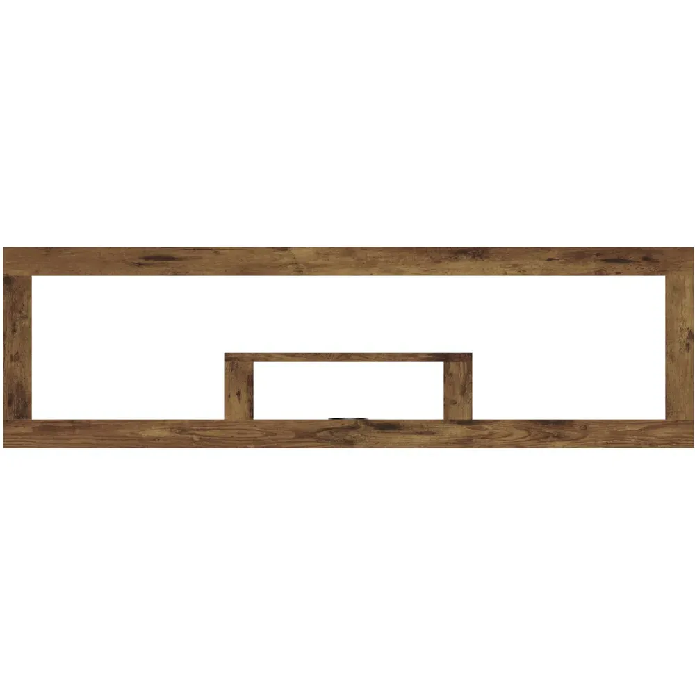 Jakarta 2 Shelf Low Board TV Unit - Mango