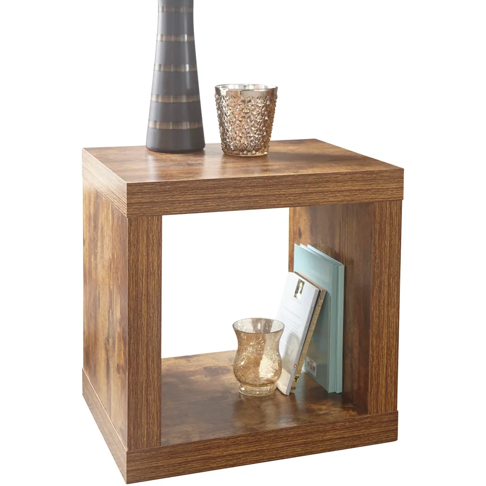 Jakarta Cube Side Table - Mango Yellow