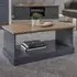 Kendal Coffee Table - Slate Blue, Oak Effect