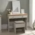 Kendal Dressing Table Set with Mirror - Grey